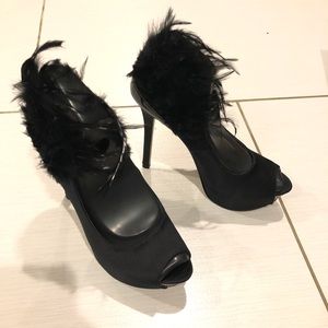 Enzo Angiolini Feather Heels